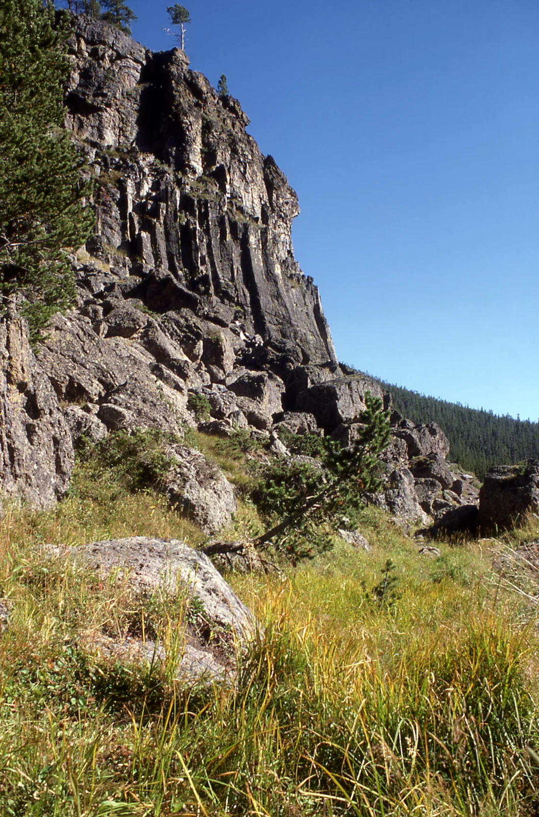 Obsidian Cliff