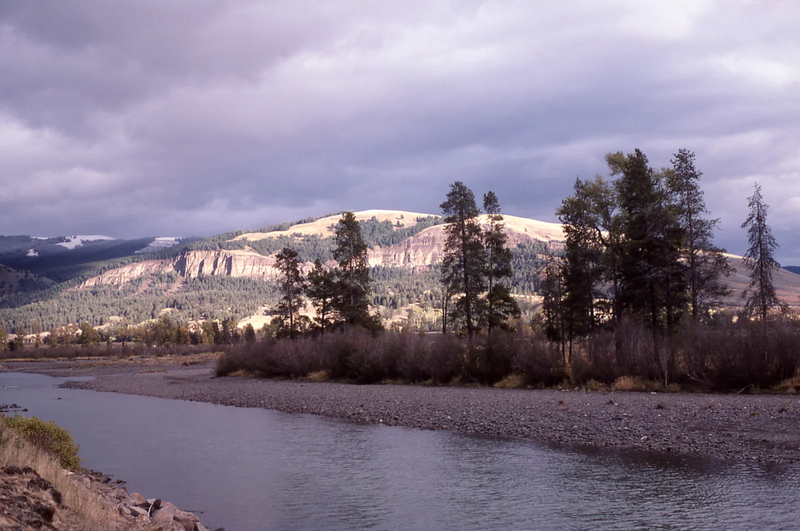 Mt Norris & the Lamar River